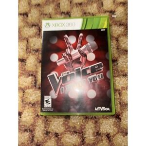 The Voice: I Want You (XBOX 360) Case & Disc